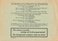 "Reichs-Mahlkarte" der Stadt München, gültig vom 24.7. bis 15.10.1944, DIN A5
