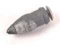 Granate zur Schützenschnur für Artillerie der Wehrmacht. Zink, ungereinigt.
