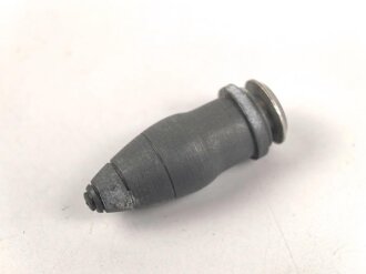 Granate zur Schützenschnur für Artillerie der Wehrmacht. Zink, ungereinigt.