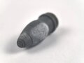 Granate zur Schützenschnur für Artillerie der Wehrmacht. Zink, ungereinigt.