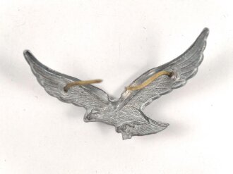 Luftwaffe,  Mützenadler aus Zink, entnazifiziert
