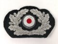 Heer, Mützenkokarde mit Eichenlaubkranz für eine Schirmmütze für Offiziere