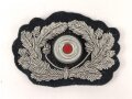 Heer, Mützenkokarde mit Eichenlaubkranz für eine Schirmmütze für Offiziere