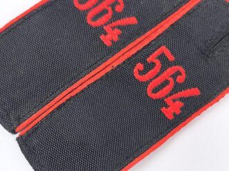 Hitlerjugend, Paar Schulterklappen Bann 564  Villach/Spittal , Kärnten