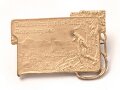 Tragbares Abzeichen "Deutschböhmische Ausstellung Reichenberg 1906" Breite 42mm