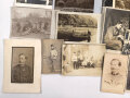 Österreich k.u.k., Konvolut Fotos von Uniformierten, 33 Stück