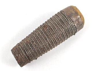 Griffstück für eine Blankwaffe, Alter und...