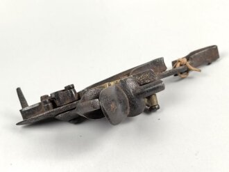 Teil einer Steinschlosspistole. Ohne Bezeichnung, Gesamtlänge 16cm