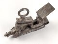 Teil einer Steinschlosspistole. Ohne Bezeichnung, Gesamtlänge 12,5cm
