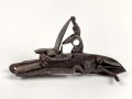 Teil einer Steinschlosspistole. Ohne Bezeichnung, Gesamtlänge  16,5cm