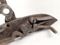 Teil einer Steinschlosspistole. Ohne Bezeichnung, Gesamtlänge  16,5cm