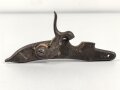 Teil einer Steinschlosspistole. Ohne Bezeichnung, Gesamtlänge  15,7cm
