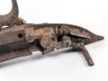Teil einer Steinschlosspistole. Ohne Bezeichnung, Gesamtlänge  15,7cm
