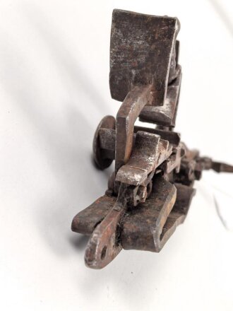 Teil einer Steinschlosspistole. Ohne Bezeichnung, Gesamtlänge  19,5cm