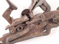 Teil einer Steinschlosspistole. Ohne Bezeichnung, Gesamtlänge  19,5cm