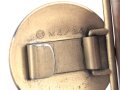 Feldbinde für politische Leiter der NSDAP. Leichtmetallschloss M4/24, Gesamtlänge 96cm.