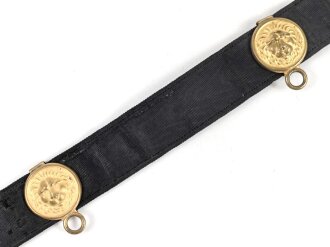 Dolchkoppel Kriegsmarine, Gegenhalt fehlt, Gesamtlänge 100cm