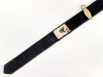 Dolchkoppel Kriegsmarine, Gegenhalt fehlt, Gesamtlänge 100cm