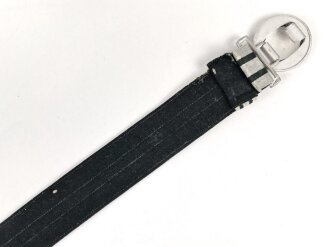 Paradefeldbinde Privatforst III.Reich, getragenes Stück, leicht defekt,  Gesamtlänge 114cm