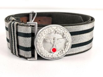 Paradefeldbinde Staatsforst III.Reich, getragenes Stück, Gesamtlänge 129cm