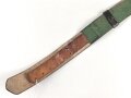 Lederne Feldbinde für Staats- oder Privatforst III.Reich.. Gesamtlänge 106cm