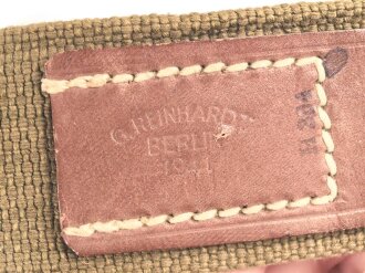Afrikakorps, Feldbinde für Offiziere des Heeres. Guter Zustand, datiert 1941, Gesamtlänge 102cm