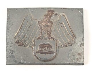 Koppelschloss Stahlhelmbund, Eisen lackiert