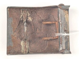 Koppelschloss Stahlhelmbund, Eisen lackiert