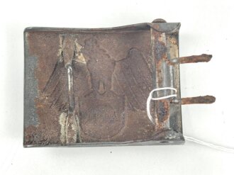 Koppelschloss Stahlhelmbund, Eisen lackiert