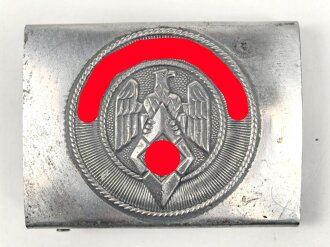 Koppelschloss für Angehörige der Hitlerjugend. Eisen, RZM 4/ 79