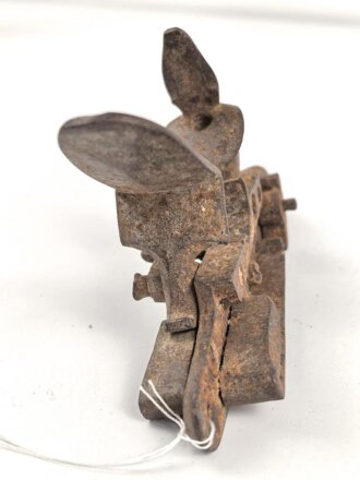 Teil einer Steinschlosspistole. Ohne Bezeichnung, Gesamtlänge  17,5cm