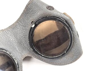 Faltbrille Wehrmacht, getönte Gläser, "RLM" Stempel