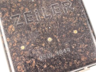 Taschenlampe aus Pressmasse "Zeiler No.M. 4848" Anknöpflasche aus Ersatzmaterial  , Funktion nicht geprüft