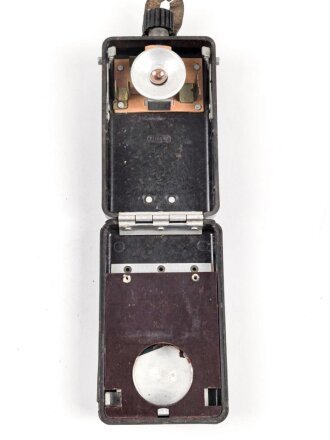 Taschenlampe aus Pressmasse "Zeiler No.M. 4848" Anknöpflasche aus Ersatzmaterial  , Funktion nicht geprüft