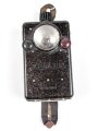 Taschenlampe aus Pressmasse "Zeiler No.M. 4848" Anknöpflasche aus Ersatzmaterial  , Funktion nicht geprüft