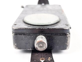 Luftschutz Taschenlampe "PERTRIX No. 679L". Originallack, Funktion nicht geprüft