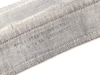 Luftwaffe, Kragen zum Anknöpfen für das graumelierte Dienst Hemd. Gemessen vom jeweils äusseren Ende Knopfloch 42cm