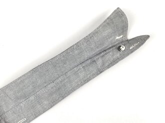 Luftwaffe, Kragen zum Anknöpfen für das graumelierte Dienst Hemd. Gemessen vom jeweils äusseren Ende Knopfloch 42cm