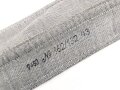 Luftwaffe, Kragen zum Anknöpfen für das graumelierte Dienst Hemd. Gemessen vom jeweils äusseren Ende Knopfloch 42cm