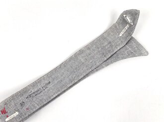Luftwaffe, Kragen zum Anknöpfen für das graumelierte Dienst Hemd. Gemessen vom jeweils äusseren Ende Knopfloch 40cm