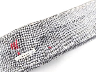 Luftwaffe, Kragen zum Anknöpfen für das graumelierte Dienst Hemd. Gemessen vom jeweils äusseren Ende Knopfloch 40cm