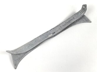 Luftwaffe, Kragen zum Anknöpfen für das graumelierte Dienst Hemd. Gemessen vom jeweils äusseren Ende Knopfloch 37cm