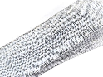 Luftwaffe, Kragen zum Anknöpfen für das graumelierte Dienst Hemd. Gemessen vom jeweils äusseren Ende Knopfloch 37cm