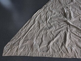 Reichsarbeitsdienst Zeltbahn datiert 1937. Gebraucht, guter Gesamtzustand, "Arbeitsmann Bopp"