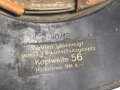 Stahlhelm Luftschutz , Originallack und Abzeichen, Innenfutter defekt