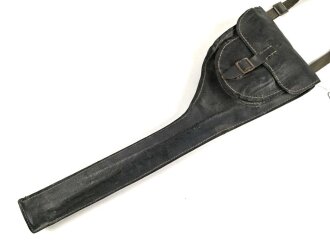 Satz Gaswarnfähnchen Wehrmacht. 15 Fähnchen in Hülle aus Ersatzmaterial , ungereinigt