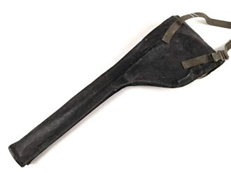 Satz Gaswarnfähnchen Wehrmacht. 15 Fähnchen in Hülle aus Ersatzmaterial , ungereinigt