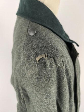 Schwerer Wintermantel für Angehörige des Heeres, Modell 1936. Getragenes Kammerstück von 1939, ungereinigt