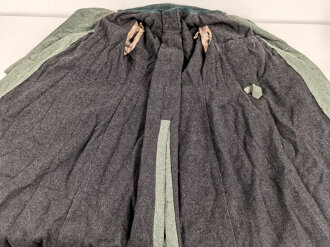 Schwerer Wintermantel für Angehörige des Heeres, Modell 1936. Getragenes Kammerstück von 1939, ungereinigt