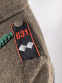 Hitlerjugend, Mantel eines Angehörigen im Bann 631 Reichenberg  Sudetenland.